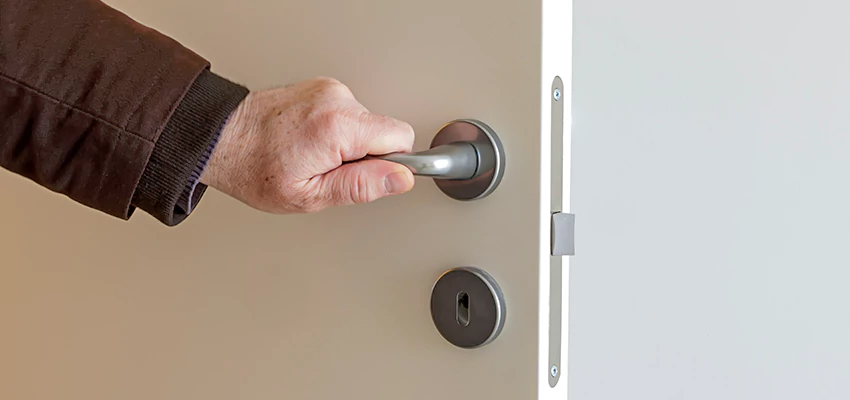 Restroom Locks Privacy Bolt Installation in Monrovia, California