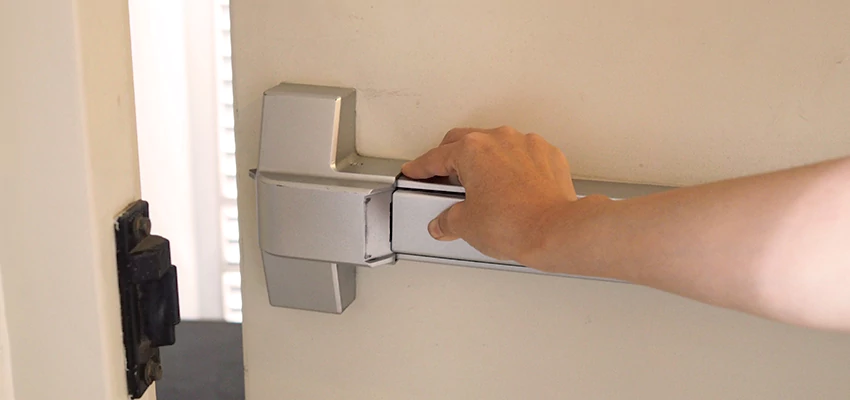 Roller Gate Panic Bar Installation in Monrovia, California